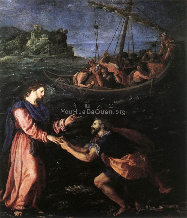 St Peter Walking on the Water - 阿利桑得欧·阿楼瑞